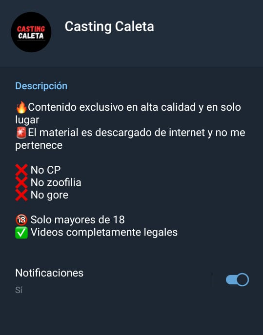 Captura del grupo